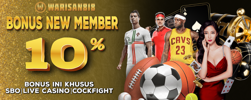 Warisan818 Memberikan Bonus New Member 10% Live Casino